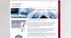 Desktop Screenshot of latitude44.com